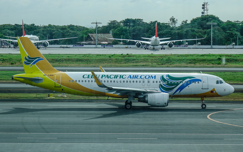 MNL Airport is a hub for Cebu Pacific.